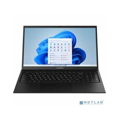 Irbis Ноутбук IRBIS 15NBC1005 Black 156 FHD Ryzen 3 3200U8GB512GBW11 Pro metal case 4058600₽