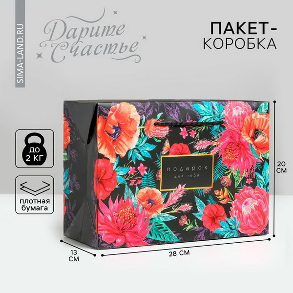 Пакет коробка 