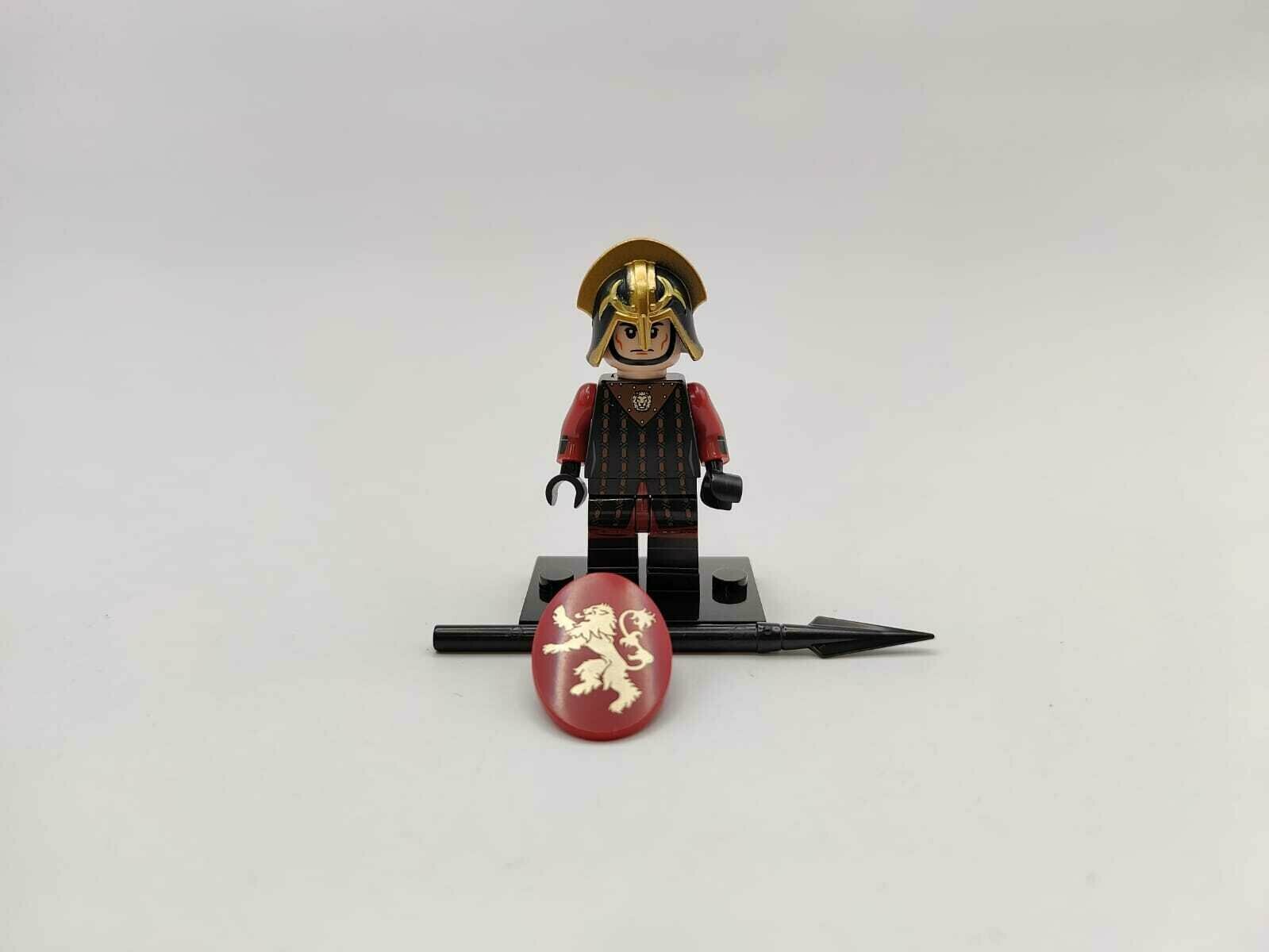 Минифигурка «Копеечник Ланнистеров», фигурка из коллекции "Войска домов" из "Игры престолов", совместима с конструкторами Lego