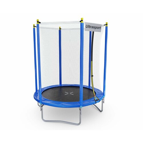 Батут Trampoline STOCK 6 ft ULTRASPORT с внешней защитной сеткой