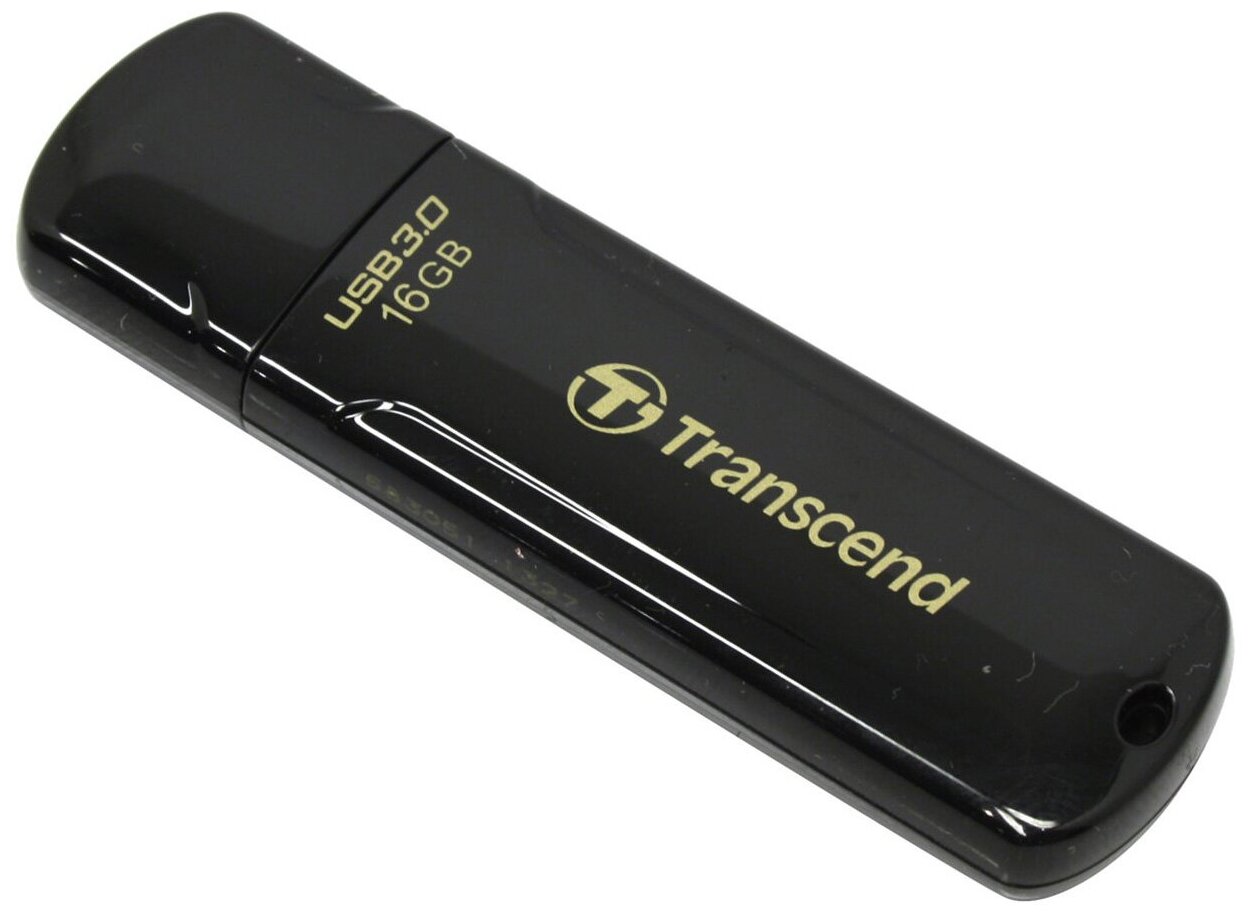 Флеш-память Transcend JetFlash 700, 16Gb, USB 3.1 G1, чер, TS16GJF700 — фото 1