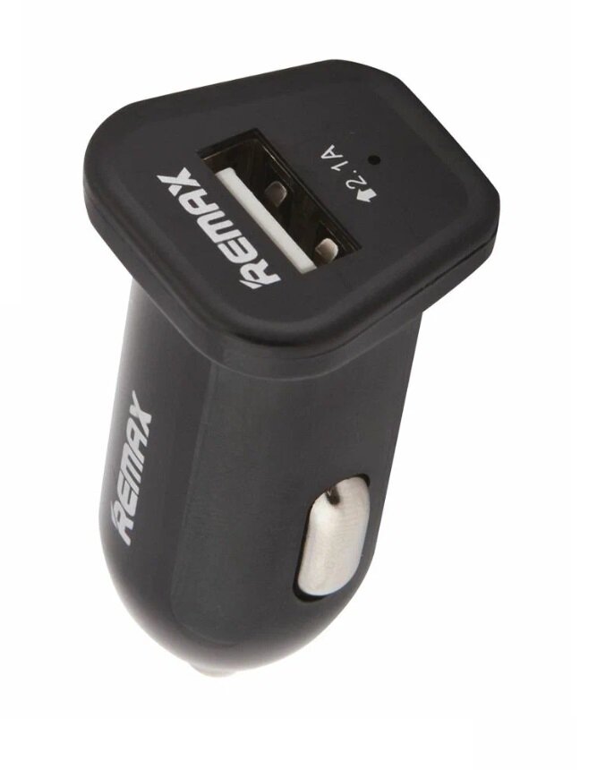 Автомобильное зарядное устройство с USB выходом Remax Car Charger RCC101 ток заряда 2.1А черный