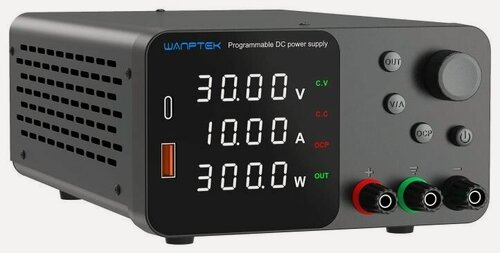 Изображение товара Лабораторный блок питания 30В/10А, TPS3010, импульсный