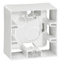 Legrand Etika Белый Коробка ка/накл монтаж 1-ая (в комплекте 3 шт)