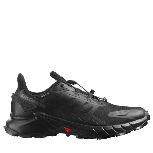 фото Кроссовки salomon supercross 4 gore-tex, полнота f (eu)/ на среднюю стопу, размер 9.5, чёрный