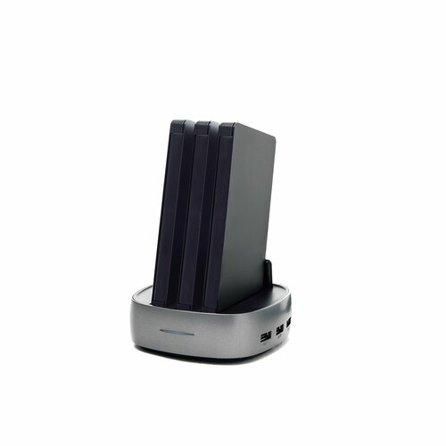 Зарядная станция для внешних аккумуляторов WST Lira 3 Встроенные провода type-c micro usb lighting 20900₽