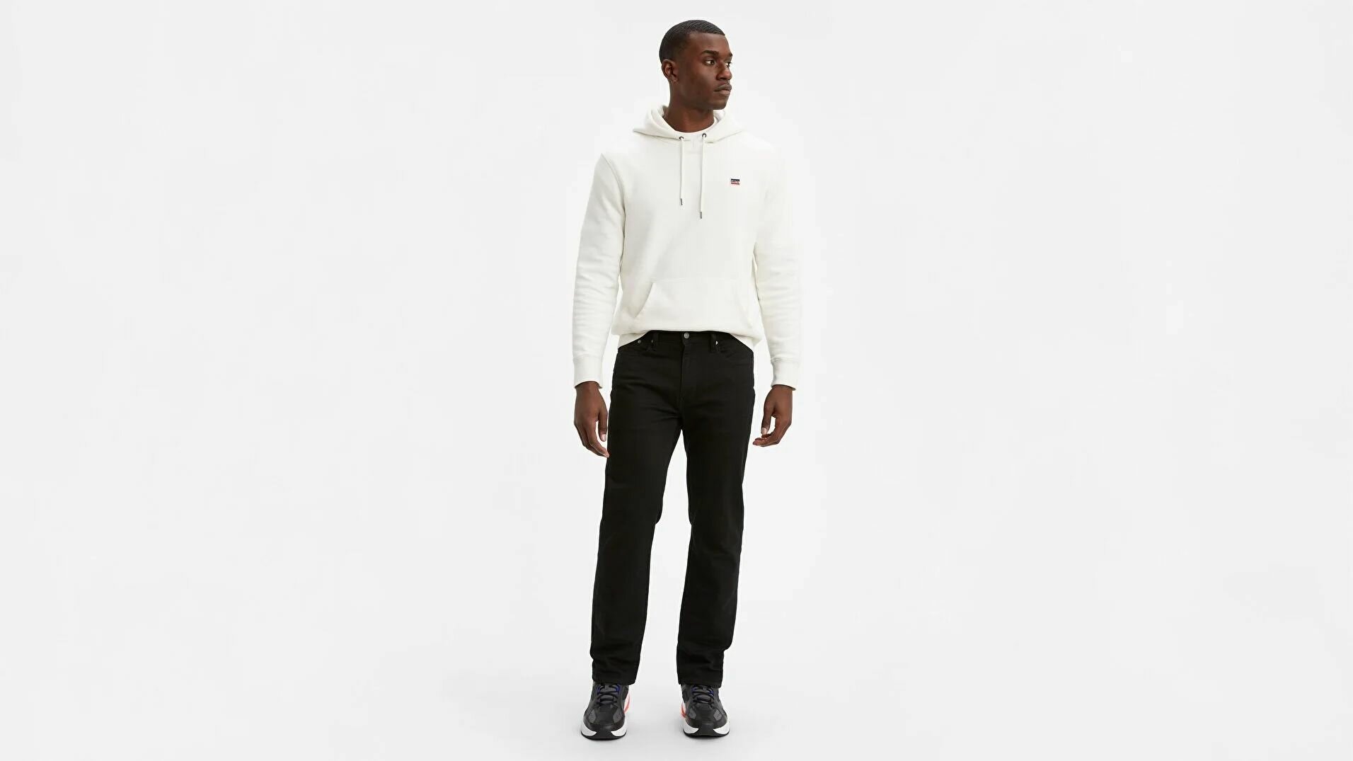 Джинсы Levi's Базовая коллекция, размер W33/L30, черный