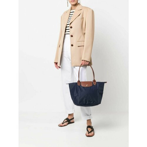фото Сумка тоут longchamp, синий
