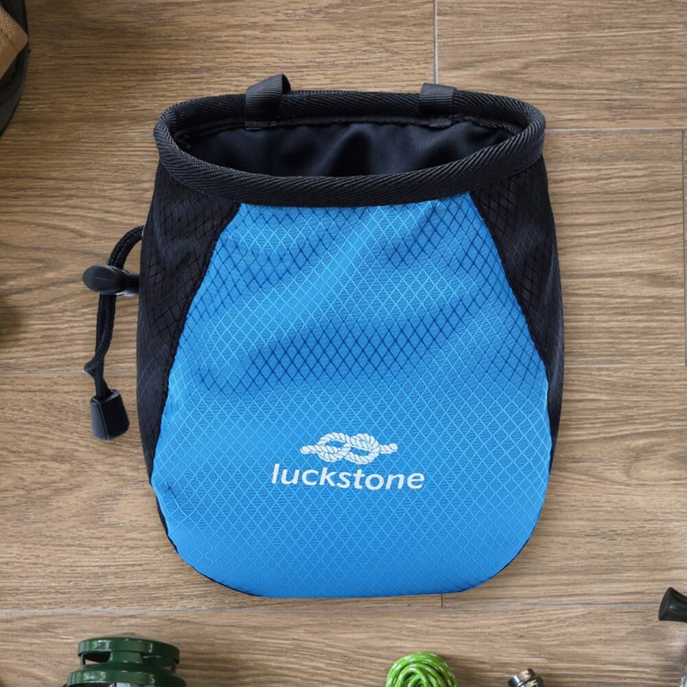 Мешок для магнезии с регулируемым ремнем водонепроницаемый удобный для скалолазания и гимнастики компактный и легкий