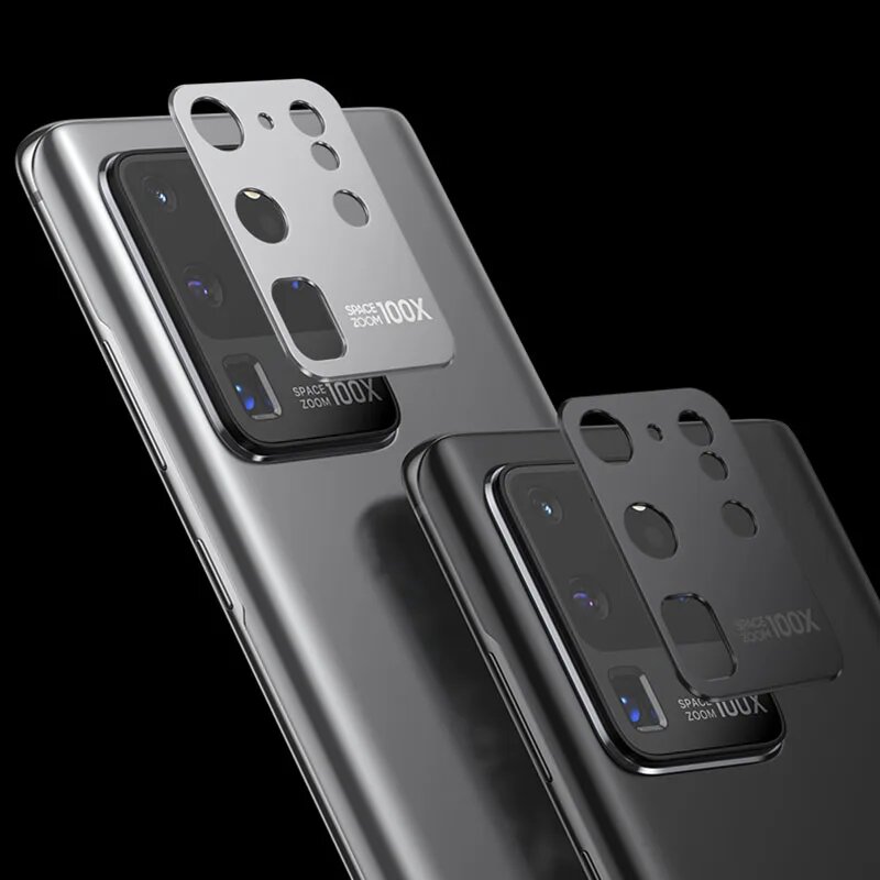 Алюминиевая защита объектива камеры JGKK для Samsung Galaxy S20 Ultra 5G S20ultra Samsung S20 Ultra, защитный чехол для камеры, Черный, For S20 Ultra