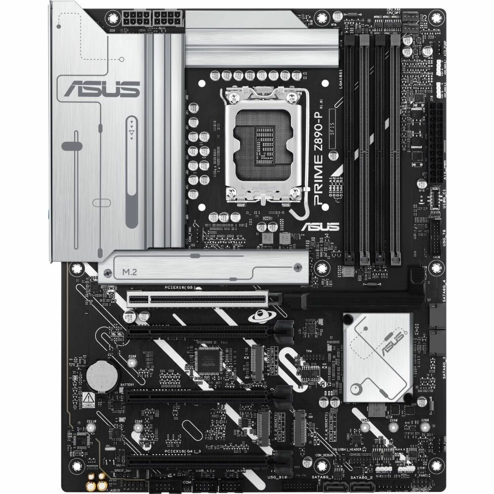 Материнская плата ASUS PRIME Z890-P, Socket-1851, Intel Z890, ATX, Ret 90MB1I50-M0EAY0
