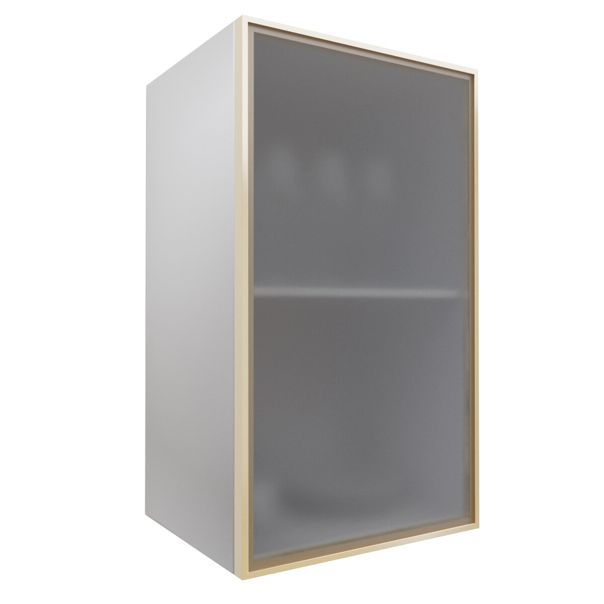 Фасад из алюминиевого профиля со стеклом Aluminum Glass 396х716 см золото браш/графит сатинат