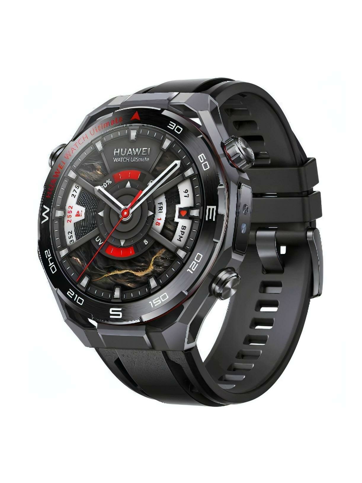 Смарт-часы HUAWEI Watch Ultimate 2 Black — фото 1