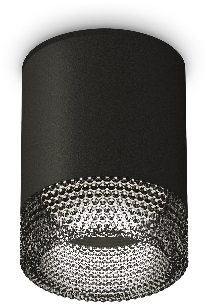 фото Комплект накладного светильника с композитным хрусталем