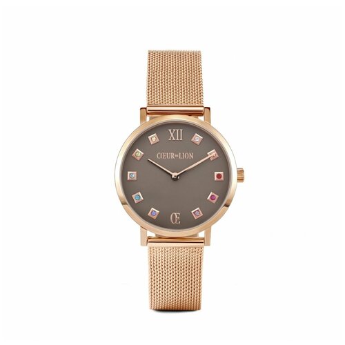 фото Часы rosegold-brown coeur de lion