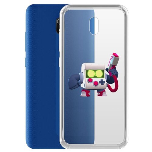 фото Чехол-накладка clear case brawl stars-8-бит классический для xiaomi redmi 8a krutoff group