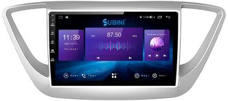 Автомагнитола для Hyundai Solaris, Accent, Verna 2017+, 3/32 ГБ, Android 10 (API29), 9" IPS, 2din, Wi-Fi, GPS, SIM, усилитель звука Toshiba