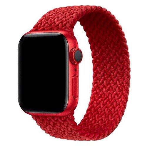 фото Ремешок-браслет нейлоновый для apple watch 38/40мм (6), красный, s(128mm) greatcase