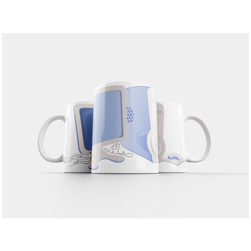 фото Кружка "монитор, мышь, компьютеры" 320 мл lotsprints