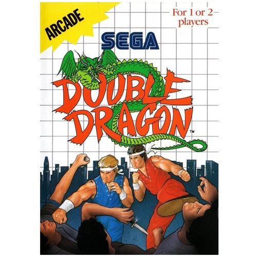 Картридж Игра Sega Double Dragon