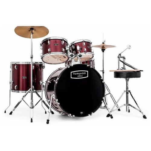 Mapex Tnd5254tcdr - Ударная установка из 5-ти барабанов Tornado series установка ударная из 5 ти барабанов tornado mapex tnd5254tcdr