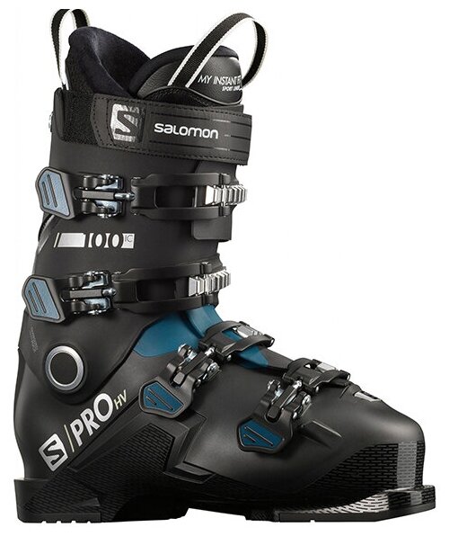 Горнолыжные ботинки Salomon S/Pro HV 100 Black/Blue (20/21) (26.5)