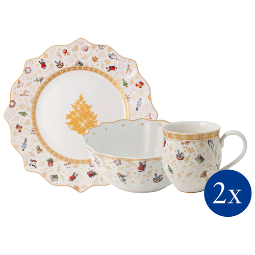 Набор столовой посуды Villeroy & Boch Toy's Delight 6 предметов 1485859075