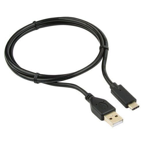 CABLEXPERT Кабель type-c-usb 2.0, 1 м, cablexpert, для подключения портативных устройств и периферии, ccp-usb2-amcm-1m, ccp-usb2amcm-1м, 3 шт. кабель cablexpert usb usb type c ccp usb2 amcm 10 3 м 1 шт черный