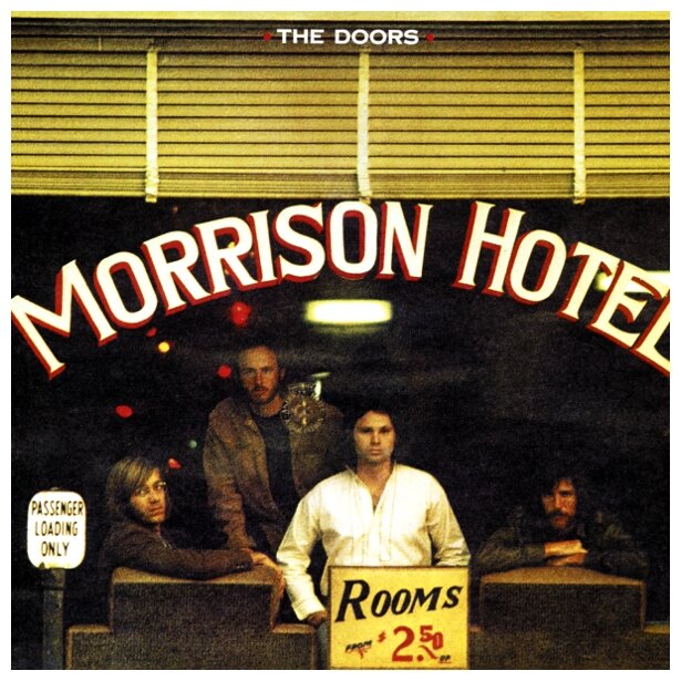 Doors Morrison Hotel Виниловая пластинка Warner Music - фото №1