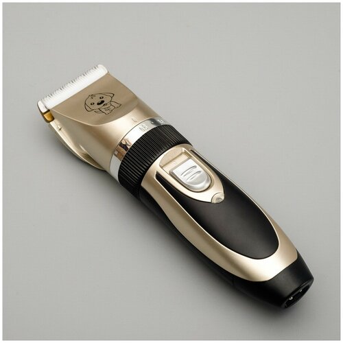 Машинка для стрижки аккумуляторная бесшумная регулировка ножа USB-зарядка 281400₽