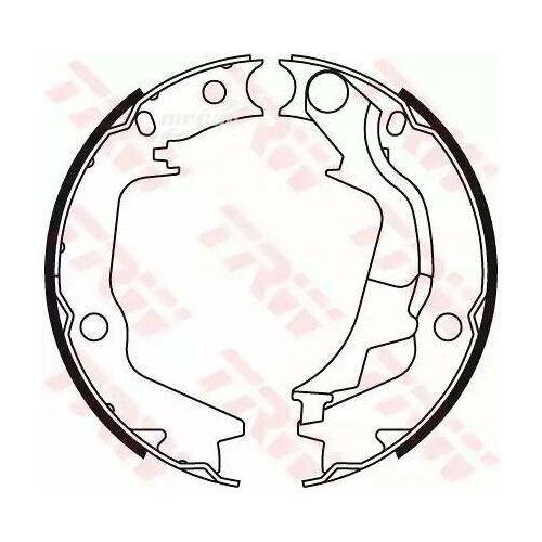 фото Trw gs8782 колодки ст.тормоза hyundai getz 03-06/sonata/santa