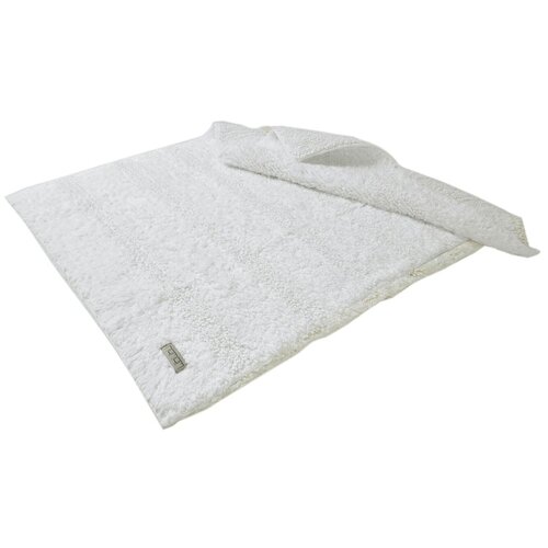 фото Коврик для ванной hamam, pera пушистые, 60x95 см, белоснежный