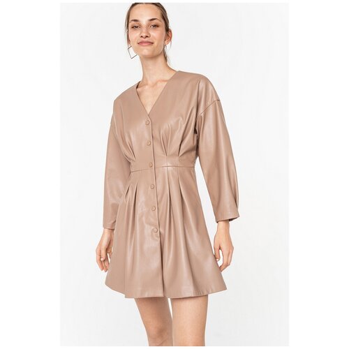 фото Платье befree, размер s/44, бежевый