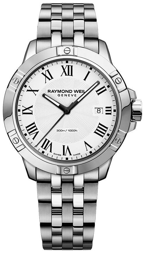 Наручные часы RAYMOND WEIL, серебряный, белый