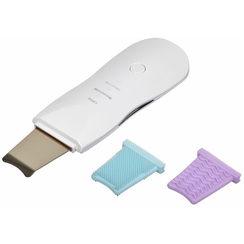 Аппарат для ультразвуковой чистки фонофореза и микромассажа лица с дополнительными насадками для брашинга Bradex приборы для ухода за лицом KZ 040 307000₽