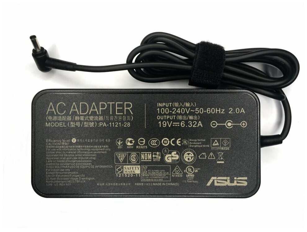 Блок питания для ноутбука Asus 19V 6.32A (4.5-3.0) 120W Slim