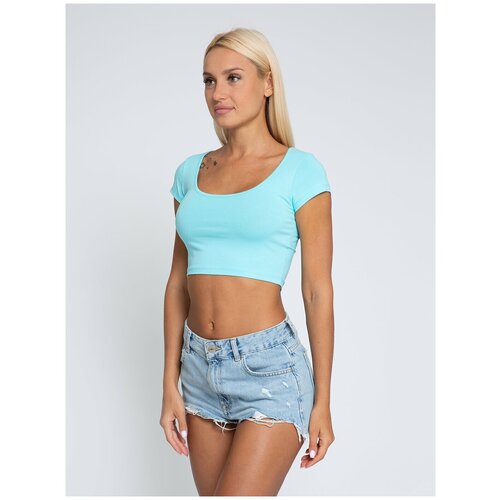 фото Топ-бра с рукавами lunarable светло-серый, размер 40(xs)