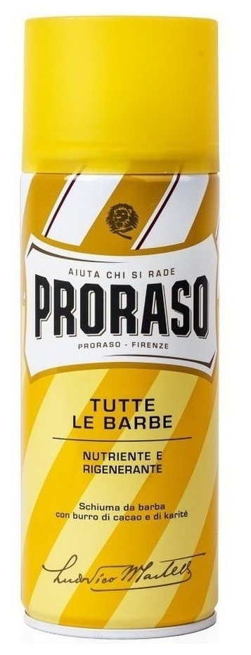 Пена для бритья Какао и Масло Ши Proraso, 400 мл