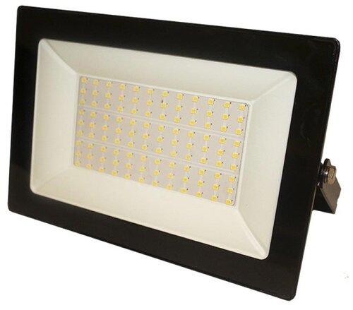 Прожектор Foton Lighting FL-LED Light-PAD Black 100W 6400K, 100 Вт, свет: холодный белый