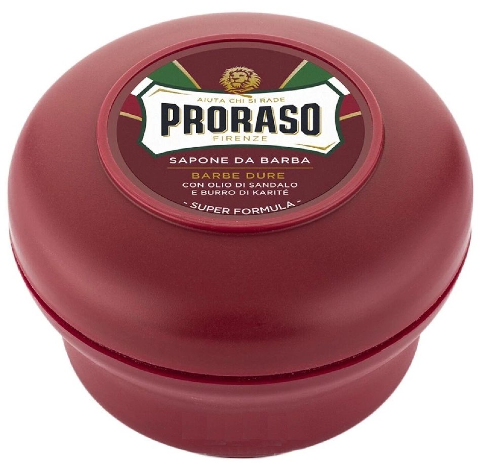 Proraso Nourish Sandalwood Shaving Soap Jar - Мыло для бритья Сандал 150 мл / Прорасо