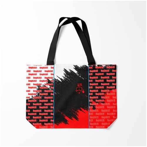 фото Сумка-шоппер / 46х35 см / рок / limp bizkit лимп бизкит z burnettie