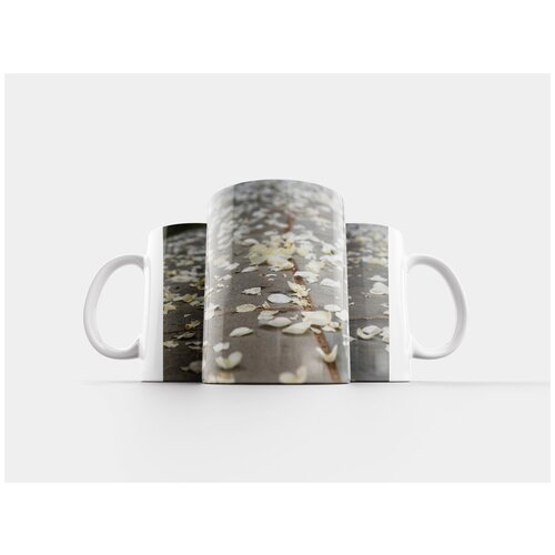 фото Кружка "цветок, белый, роза" 320 мл lotsprints