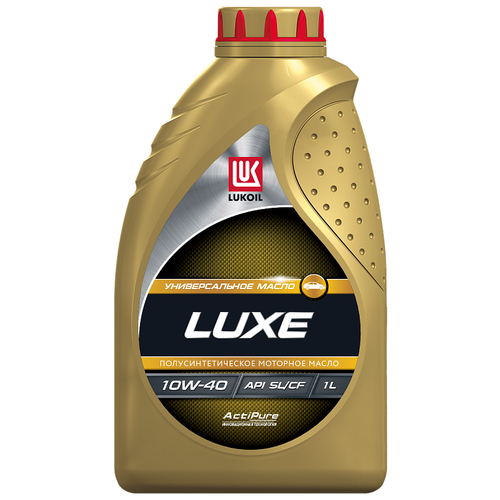 фото Масло моторное полусинтетическое lukoil luxe 10w-40, 1л лукойл