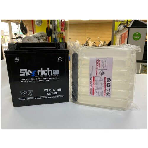 Аккумулятор SKYRICH YTX16-BS