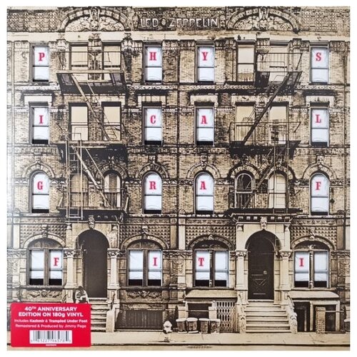 Виниловая пластинка Warner Music LED ZEPPELIN - Physical Graffiti (2LP) виниловая пластинка warner music led zeppelin led zeppelin ii