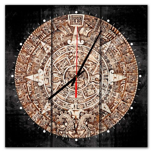 фото Настенные часы календаль майя 60х60 см дом корлеоне