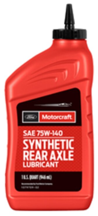 Масло Трансмиссионное Синтетическое Rear Axle Lubricant 75W140 0,946Л FORD арт. XY75W140QL