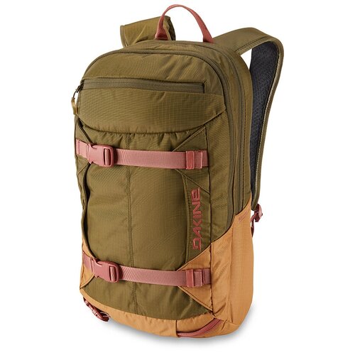 фото Рюкзак горнолыжный dakine women's mission pro 18l (цвет: dark olive/caramel)