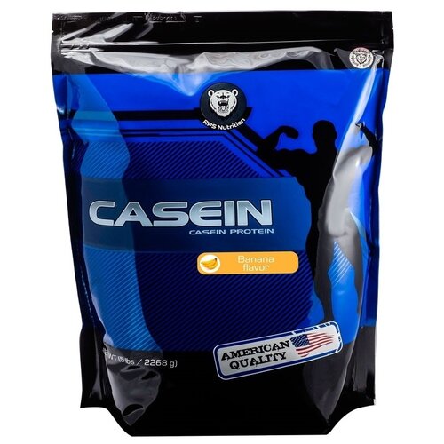 Протеин RPS Nutrition Casein Protein, 2270 гр., банан протеин cult whey protein 80 2270 гр банан