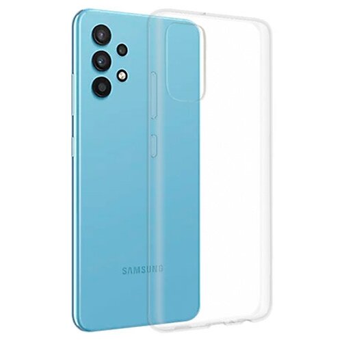 Силиконовый чехол для Samsung Galaxy A32 A325 прозрачный 1.0 мм силиконовый чехол activ sc262 для samsung a325 galaxy a32 мятный